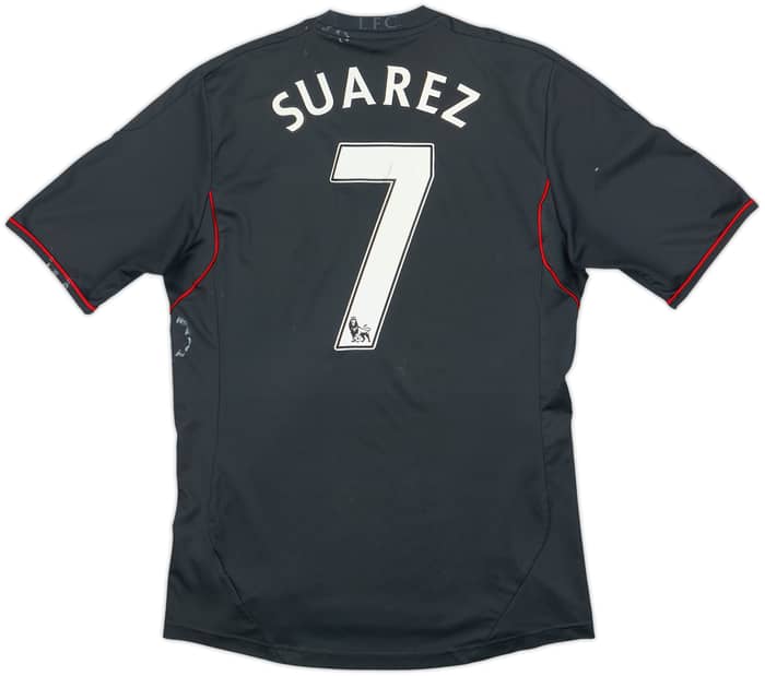 2011-12 Liverpool Away Shirt Suarez #7 - 4/10 - (S)