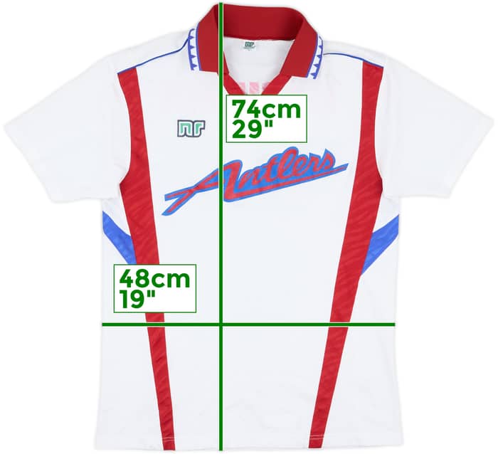 1992-93 Kashima Antlers Away Shirt - 8/10 - (L)