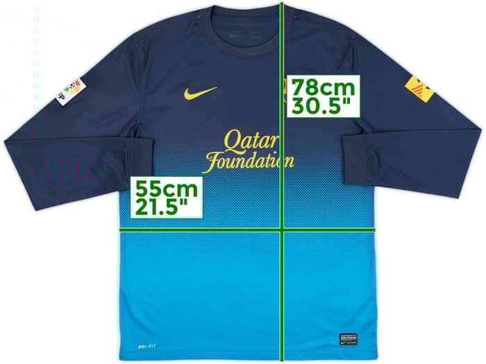 2012-13 Barcelona GK Shirt - 8/10 - (L)