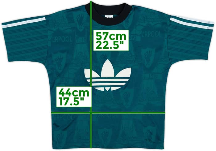1995-96 Liverpool adidas Training Shirt - 7/10 - (XS)
