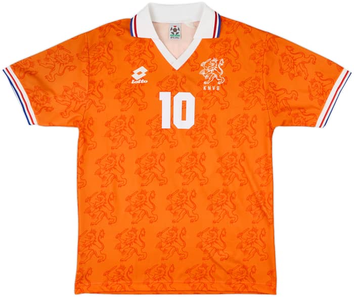 1994 Netherlands Home Shirt Bergkamp #10 - 8/10 - (M)