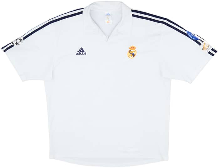 2001 Real Madrid Home Shirt Figo #10 - 6/10 - (XL)