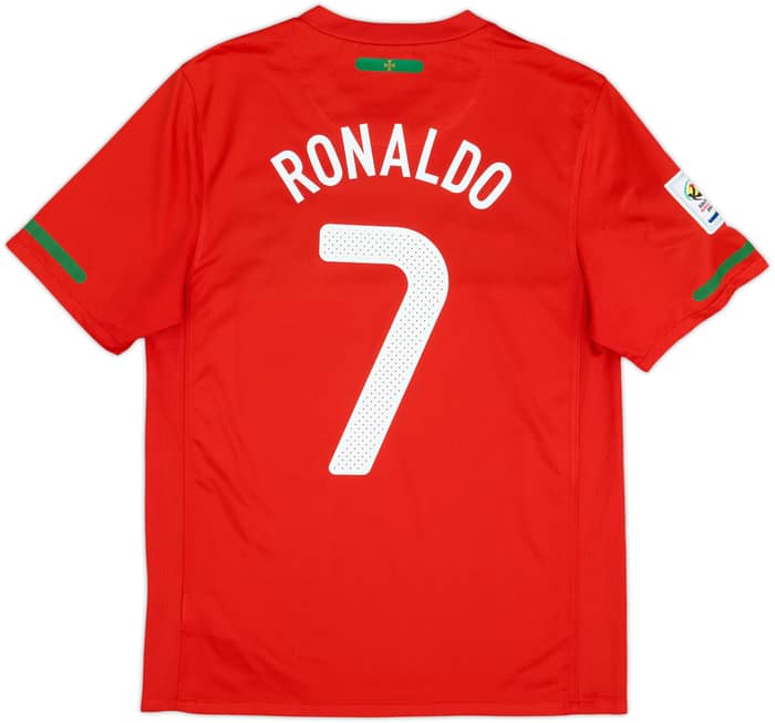 2010-11 Portugal Home Shirt Ronaldo #7 - 9/10 - (S)