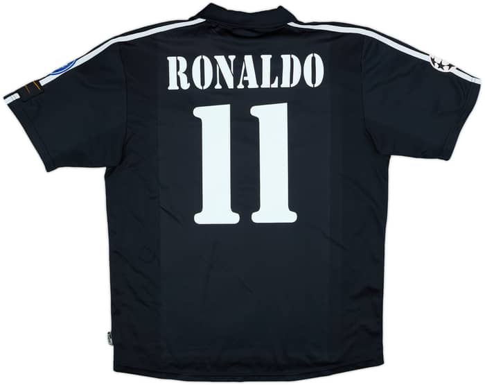 2002-03 Real Madrid Centenary Away Shirt Ronaldo #11 - 8/10 - (L)