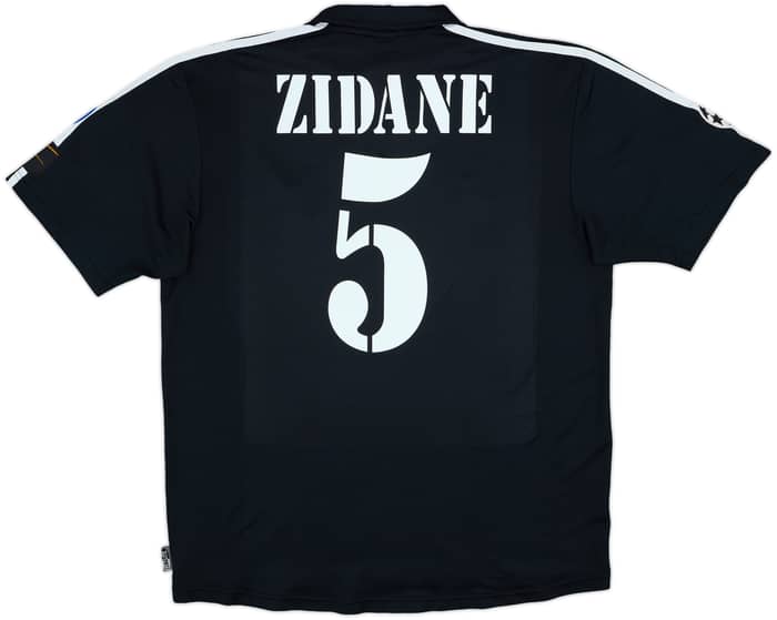 2001 Real Madrid Away Shirt Zidane #5 - 7/10 - (L)
