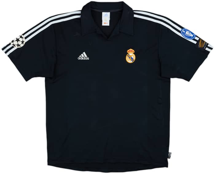 2001 Real Madrid Away Shirt Zidane #5 - 7/10 - (L)