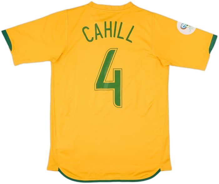 2006-08 Australia Home Shirt Cahill #4 - 6/10 - (S)