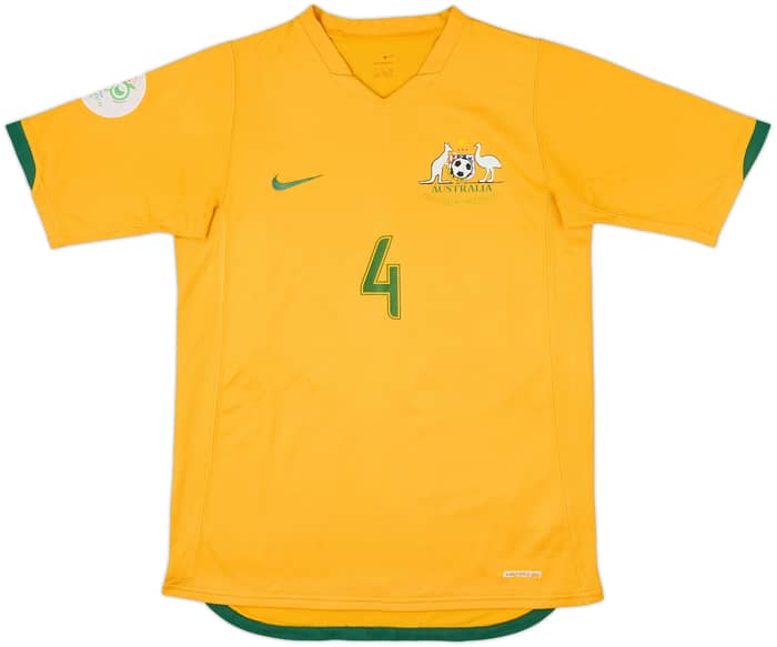 2006-08 Australia Home Shirt Cahill #4 - 6/10 - (S)