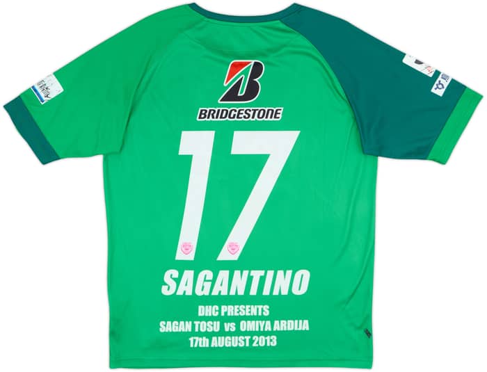 2013 Sagan Tosu v 'Omiya Ardija' Third Shirt Sagantino #17 - 5/10 - (L)