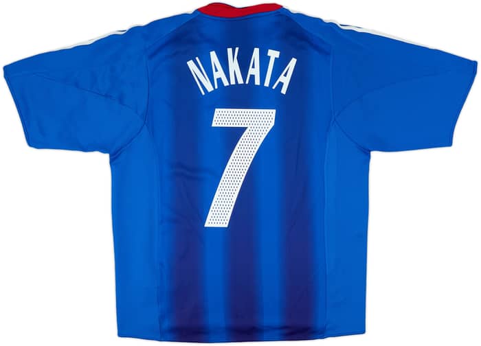 2004-06 Japan Home Shirt Nakata #7 - 8/10 - (M)