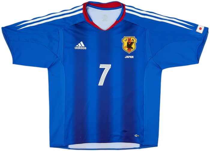 2004-06 Japan Home Shirt Nakata #7 - 8/10 - (M)