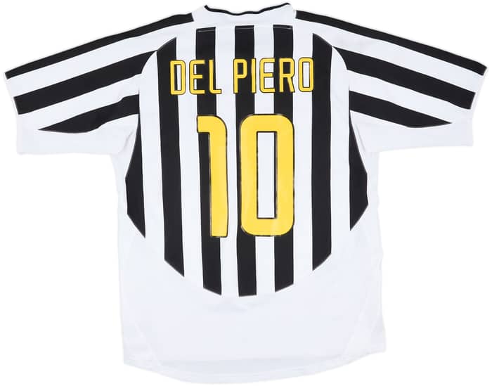 2003-04 Juventus Home Shirt Del Piero #10 - 9/10 - (L)