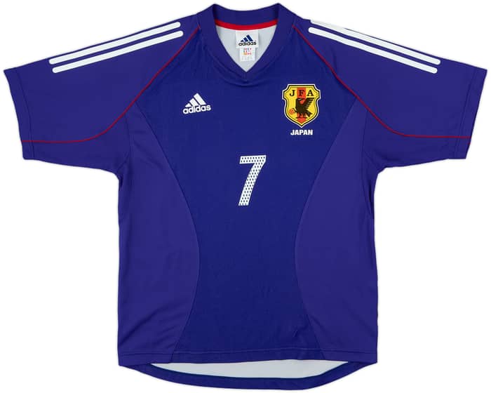 2002-04 Japan Home Shirt Nakata #7 - 10/10 - (L)