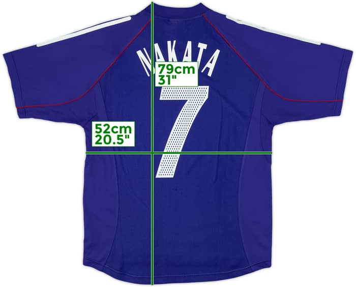 2002-04 Japan Home Shirt Nakata #7 - 10/10 - (L)