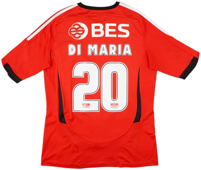 2008-09 Benfica Home Shirt Di Maria #20 - 9/10 - (L)