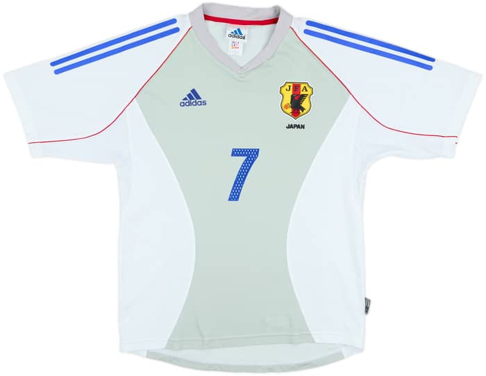 2002-04 Japan Away Shirt Nakata #7 - 6/10 - (L)