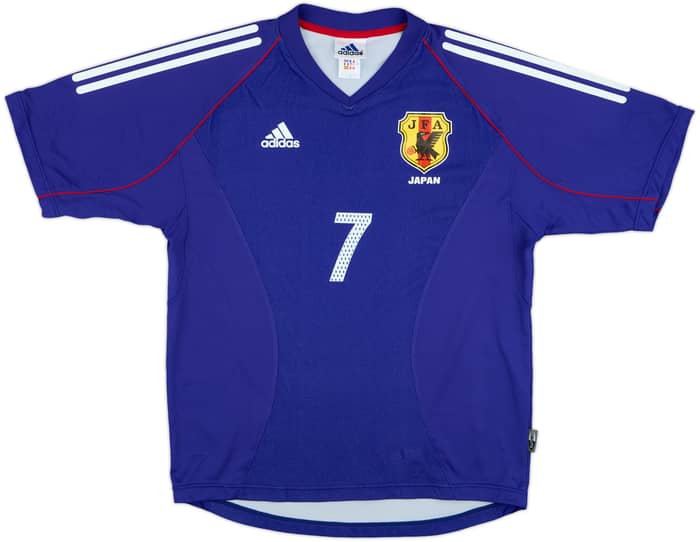 2002-04 Japan Home Shirt Nakata #7 - 10/10 - (L)