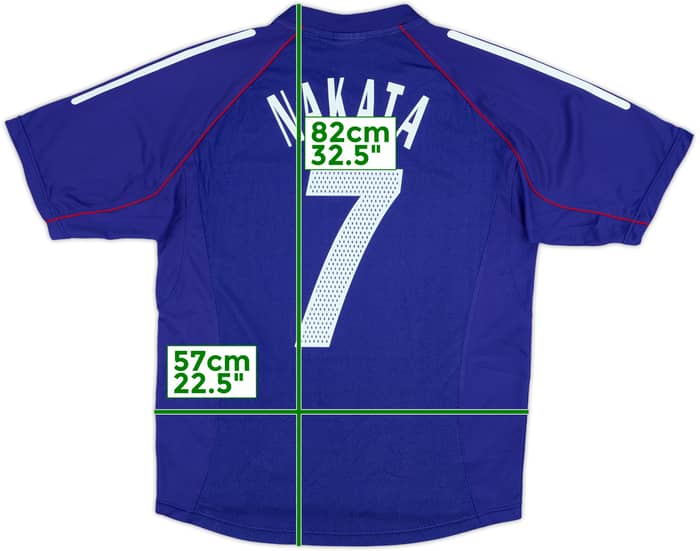 2002-04 Japan Home Shirt Nakata #7 - 10/10 - (L)