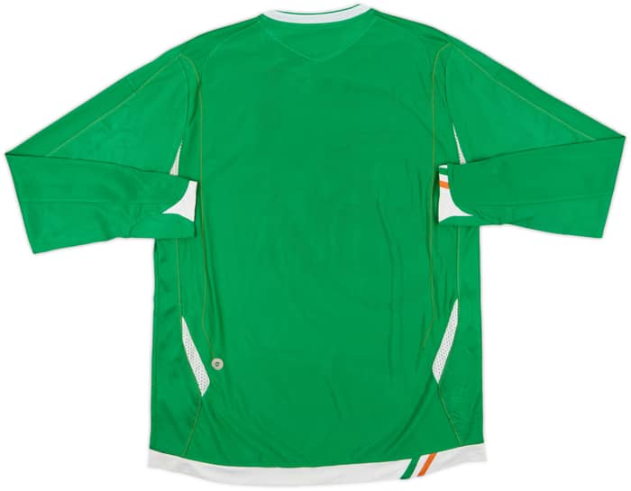 2006-08 Ireland Home L/S Shirt - 6/10 - (L)