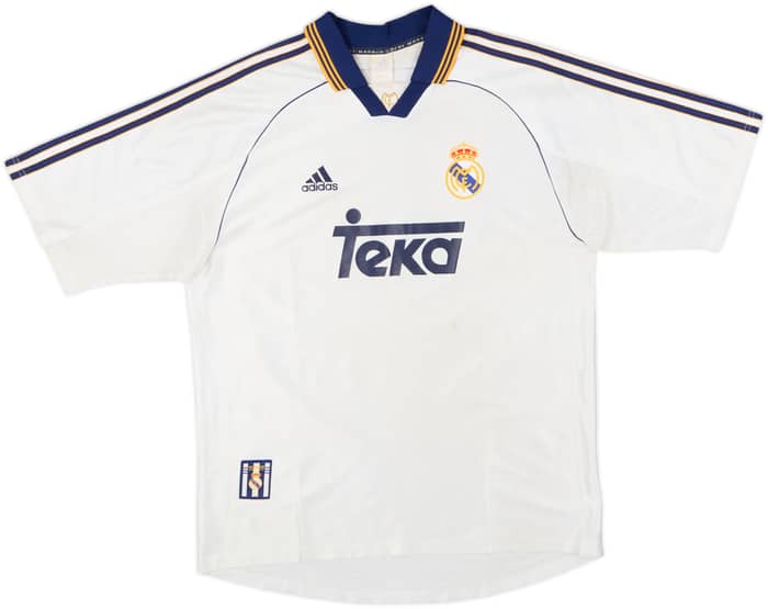 1998-00 Real Madrid Home Shirt - 5/10 - (L)