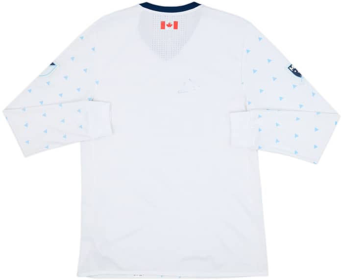 2017 Vancouver Whitecaps Authentic Home L/S Shirt - 6/10 - (L)