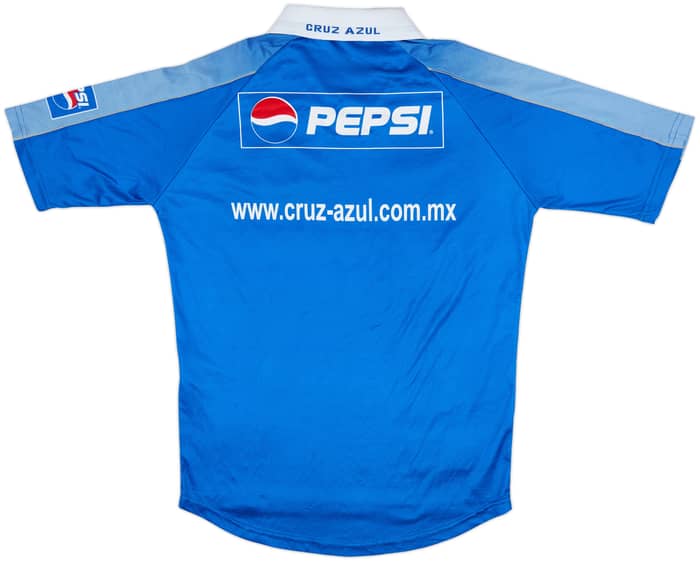 2000-02 Cruz Azul Home Shirt - 9/10 - (L)