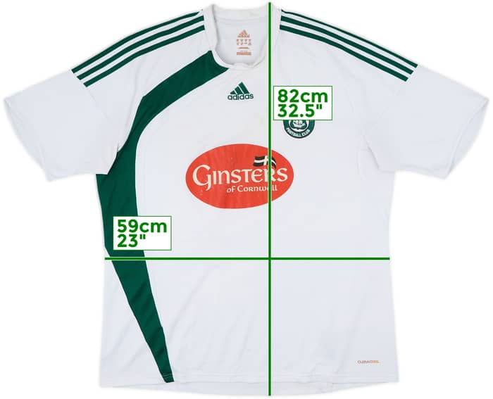 2009-10 Plymouth Argyle Away Shirt - 4/10 - (XXL)