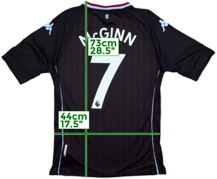 2020-21 Aston Villa Away Shirt McGinn #7 - 8/10 - (L)