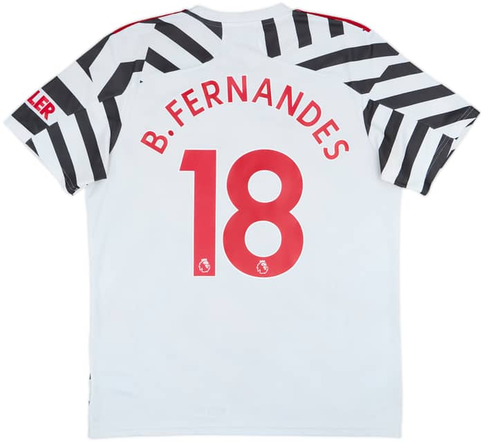 2020-21 Manchester United Third Shirt B.Fernandes #18 - 5/10 - (L)