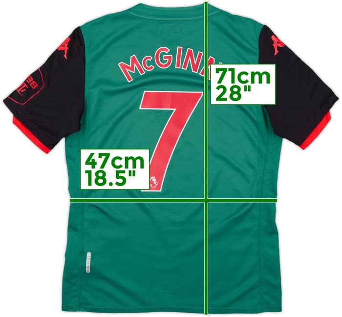2019-20 Aston Villa Third Shirt McGinn #7 - 7/10 - (M)