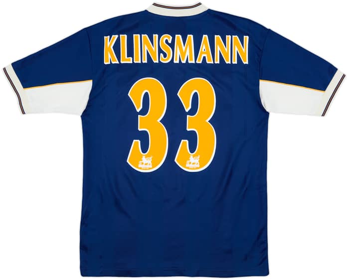 1997-98 Tottenham Away Shirt Klinsmann #33 - 8/10 - (M)