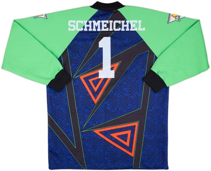 1994-96 Manchester United GK Shirt Schmeichel #1 - 8/10 - (L)