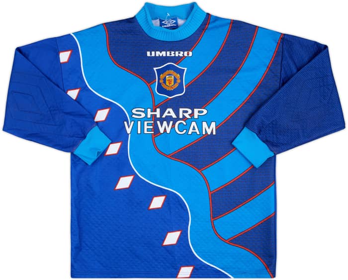1994-97 Manchester United GK Shirt Schmeichel #1 - 9/10 - (M)