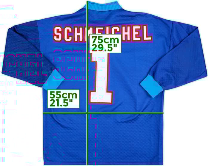 1994-97 Manchester United GK Shirt Schmeichel #1 - 9/10 - (M)