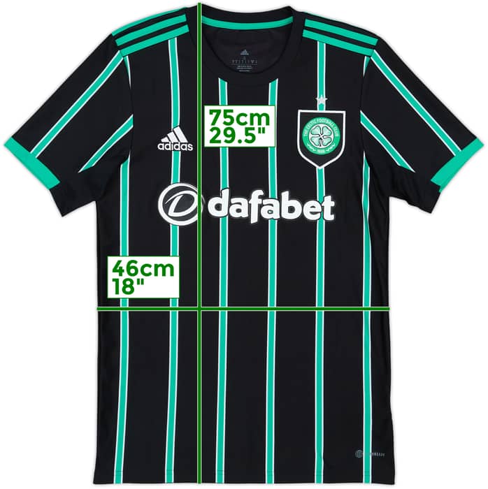 2022-23 Celtic Away Shirt - 10/10 - (S)