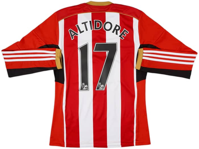 2014-15 Sunderland Home L/S Shirt Altidore #17 - 8/10 - (S)