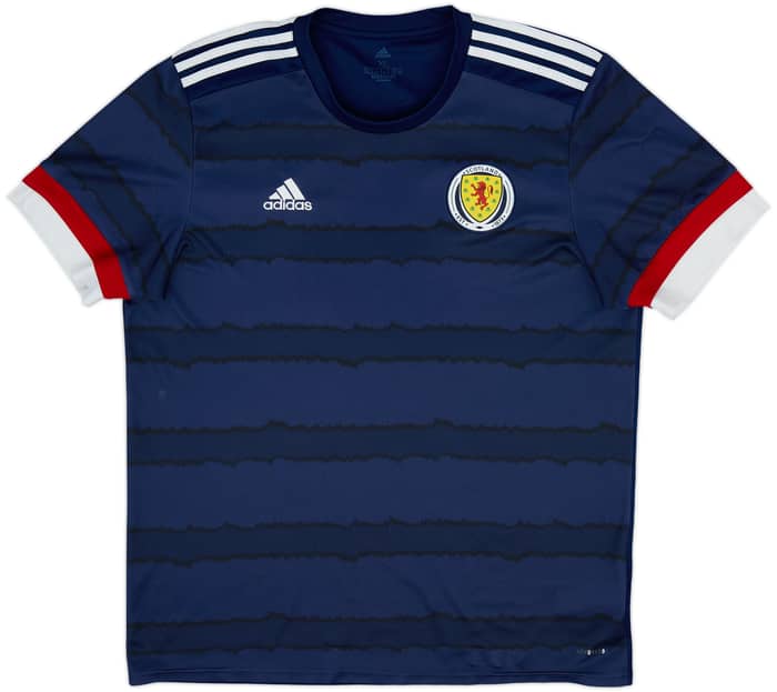 2020-22 Scotland Home Shirt - 7/10 - (XL)
