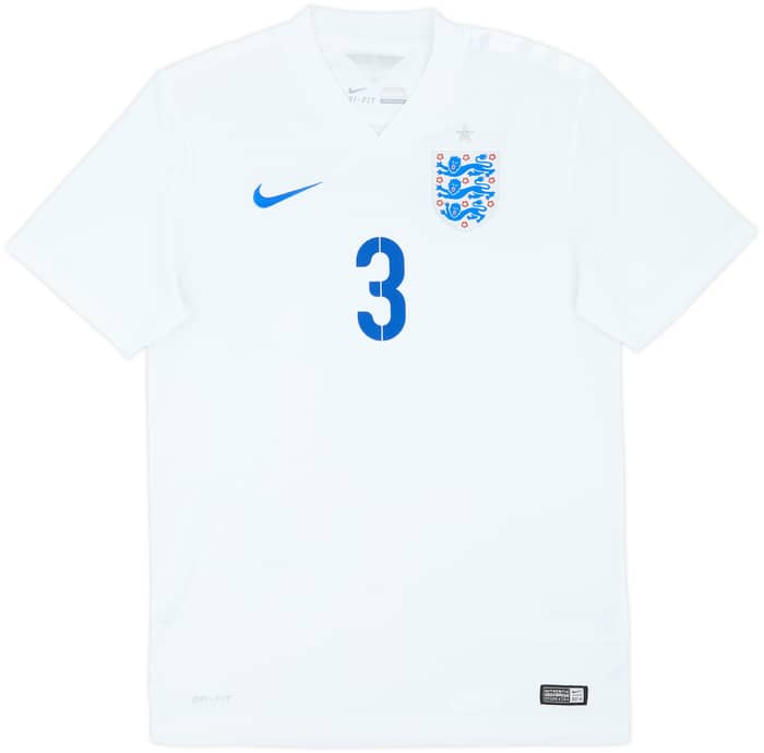 2014-15 England Home Shirt A.Cole #3 - 8/10 - (S)