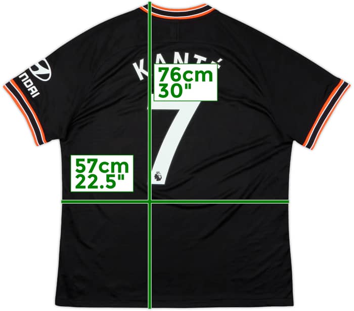 2019-20 Chelsea Third Shirt Kante #7 - 8/10 - (XL)