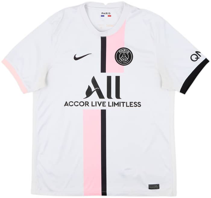 2021-22 Paris Saint-Germain Away Shirt Messi #30 - 6/10 - (L)