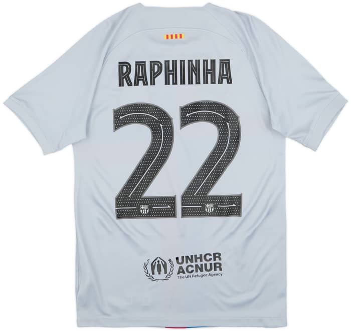 2022-23 Barcelona Third Shirt Raphinha #22 - 7/10 - (S)