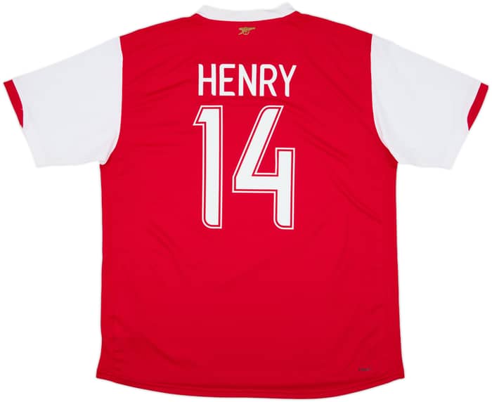 2006-08 Arsenal Home Shirt Henry #14 - 9/10 - (L)