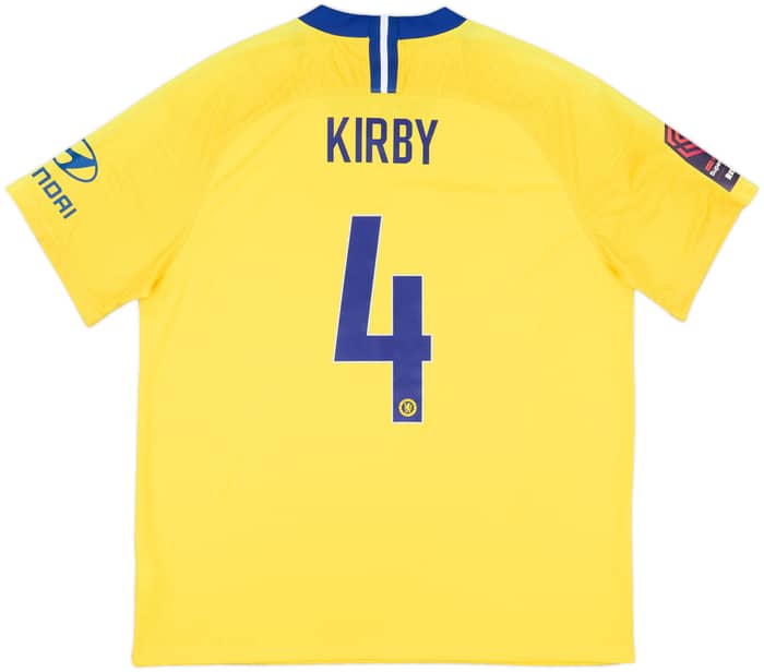 2018-19 Chelsea Womens Away Shirt Kirby #4 - 9/10 - (Men's XL)