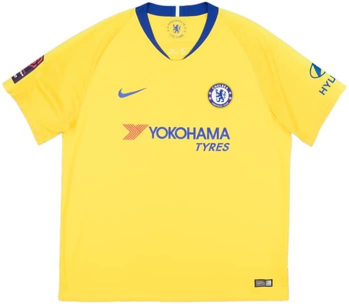 2018-19 Chelsea Womens Away Shirt Kirby #4 - 9/10 - (Men's XL)