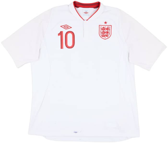 2012-13 England Home Shirt Rooney #10 - 7/10 - (XL)