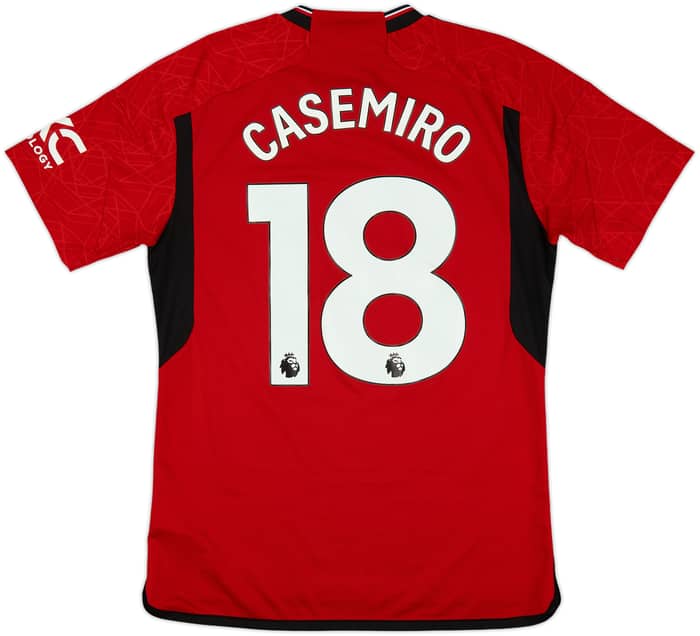 Camiseta de local del Manchester United 2023-24 Casemiro #18 - 8/10 - (M)