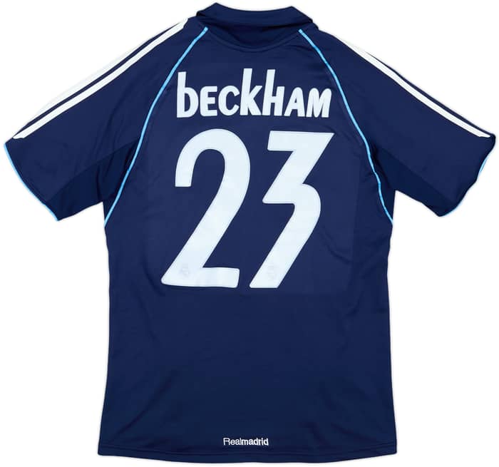 2005-06 Real Madrid Away Shirt Beckham #23 - 7/10 - (M)