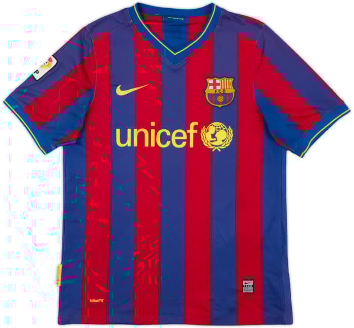 2009-10 Barcelona Home Shirt Ibrahimovic #9 - 5/10 - (S)