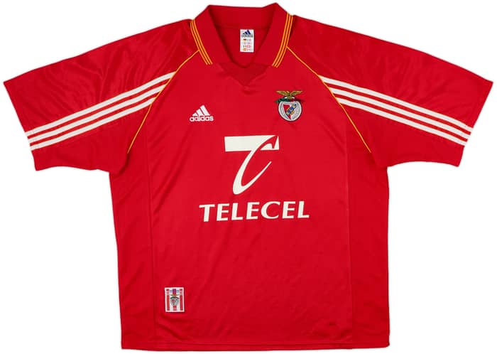 1998-99 Benfica Home Shirt - 8/10 - (XL)