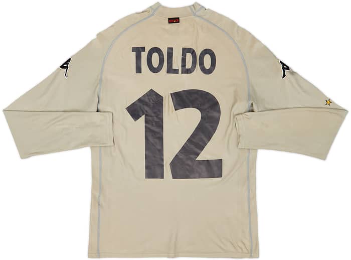 2000 Italy GK Shirt Toldo #12 - 5/10 - (L)